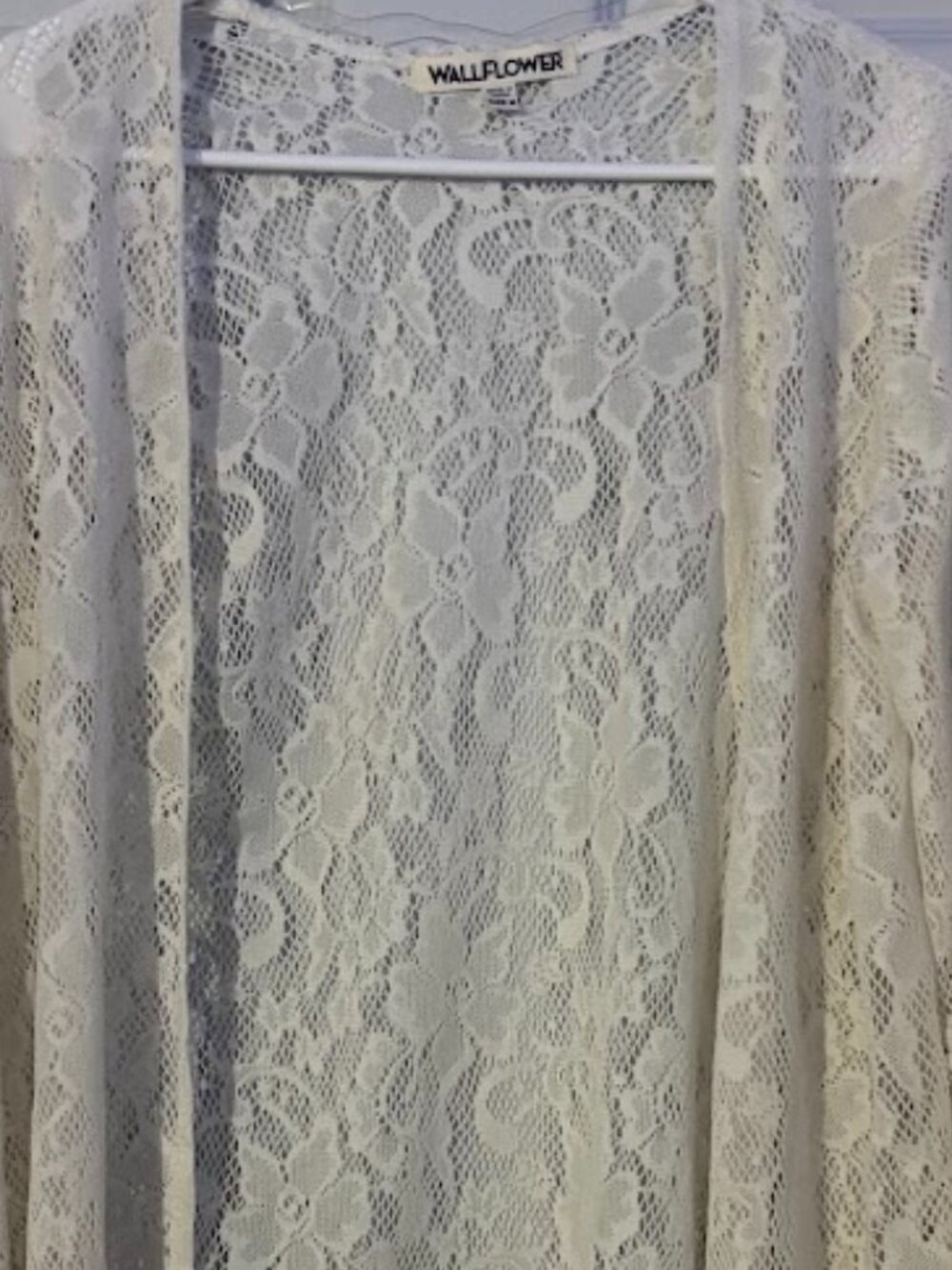 WALLFLOWER Lace Cardigan